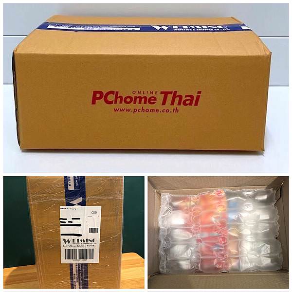 【網購開箱】PChomeThai台灣最大泰國商品網站︱自己也