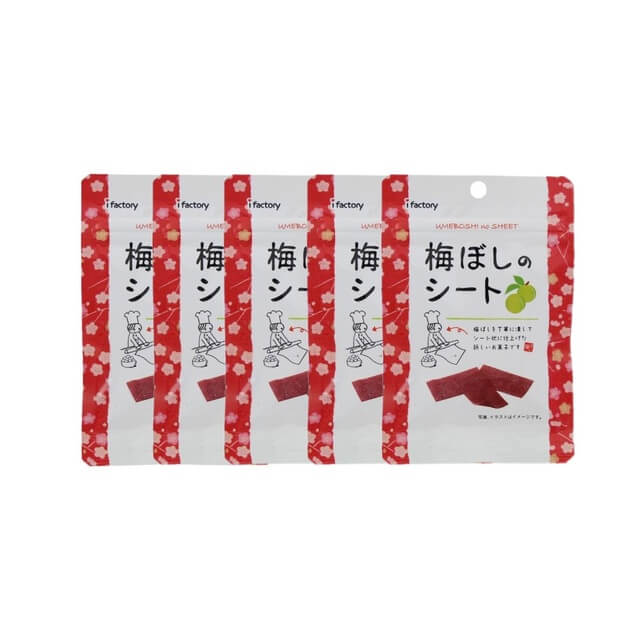 稻葉食品 INABA 酸甜開胃 梅干片 14g【5包組】
