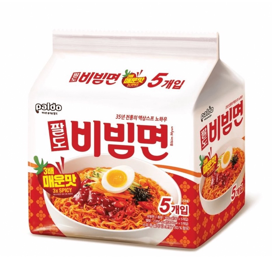 🇰🇷韓國零食🇰🇷 Paldo八道冷拌麵3倍辣味【9670韓國零食代購】 | 蝦皮購物