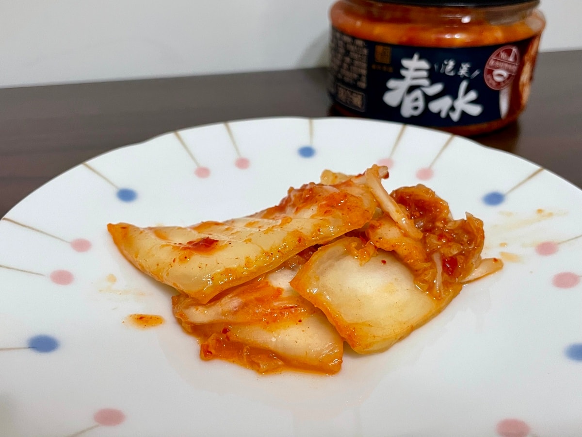2024 全聯新品︱開箱【春水堂監製】春水招牌辣醬泡菜及結頭菜 - 第7張圖