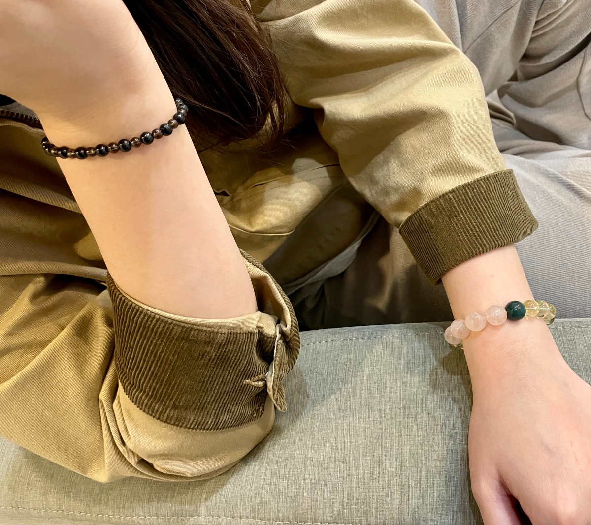 KirbyLohas水晶手鍊開箱｜線上設計一條有意義、不撞款專屬手鍊